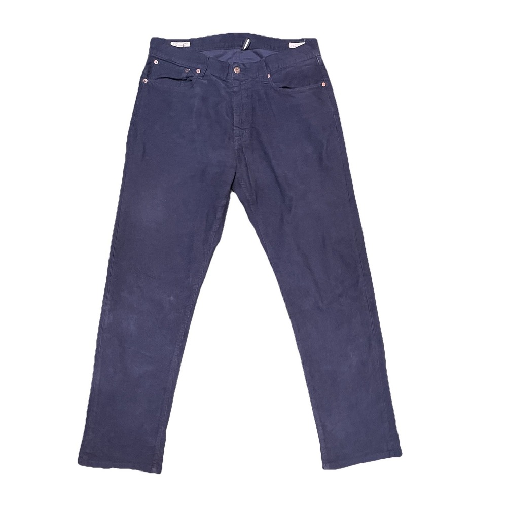 Oobe Brand Jeans Men's Tapered Japanese Fabric Straight‎ Leg Button 34/32